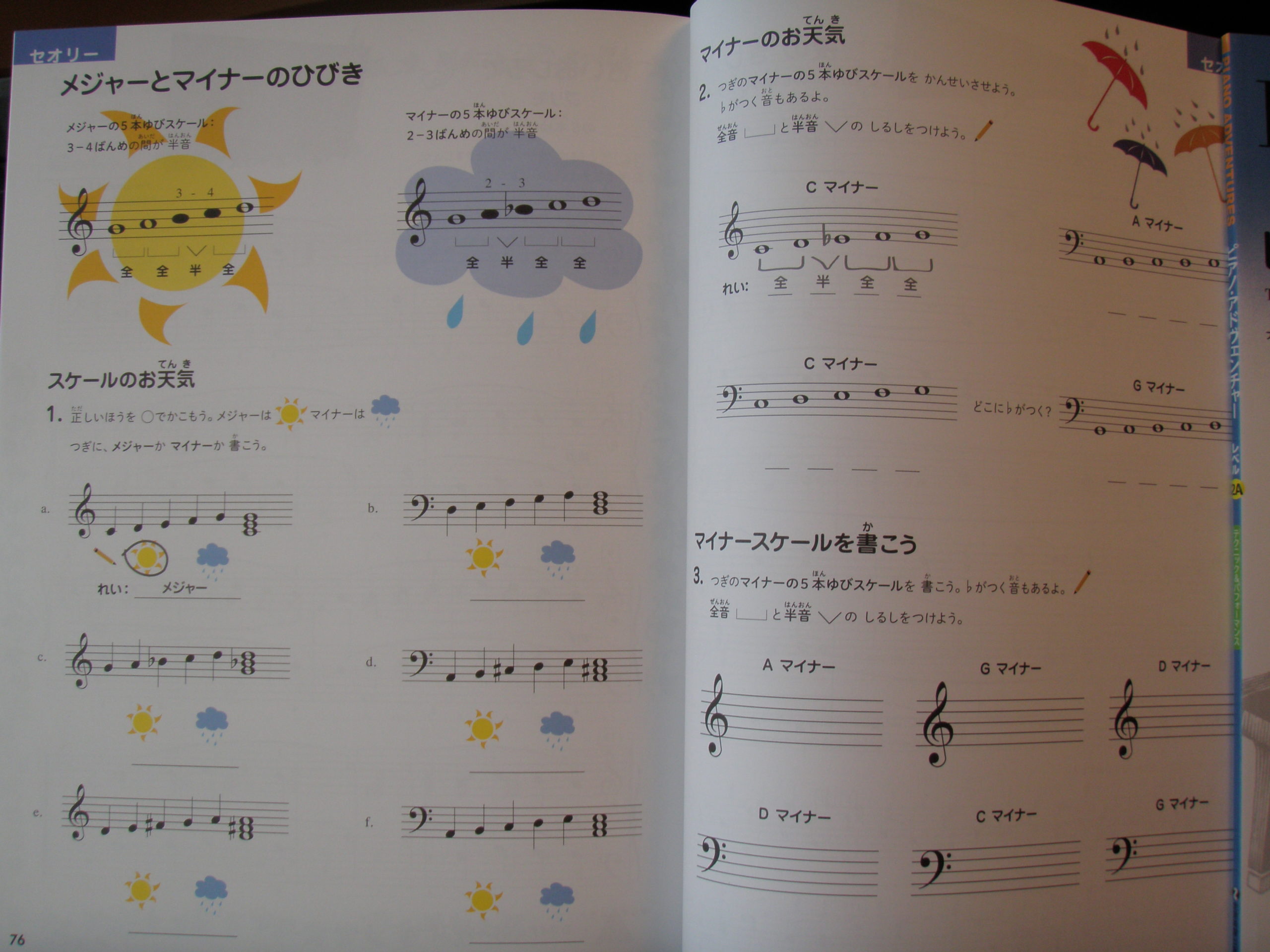 Piano advebture theorubook 2A